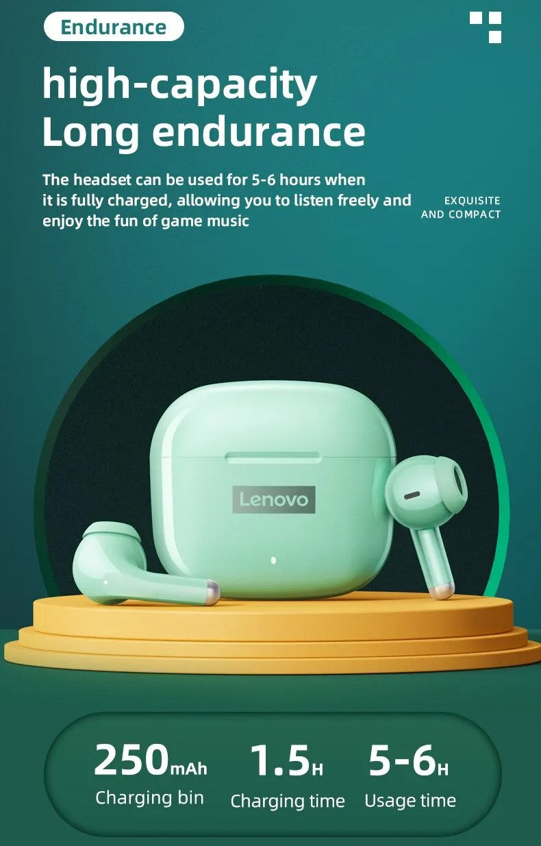 Lenovo LP40 Pro Bluetooth Earphones 5.0