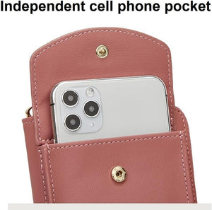 PU Leather Crossbody Cell Phone Bag