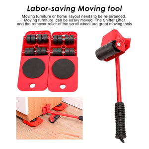 Portable Heavy Duty Furniture Lifter with 4 MovingSliders